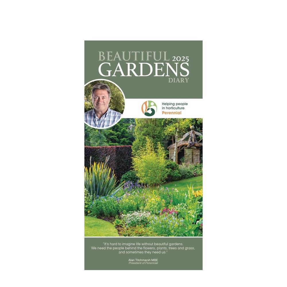 Beautiful Gardens Alan Titchmarsh Slim Diary Two Week to View 2025